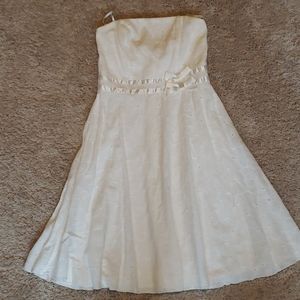 Strapless dress